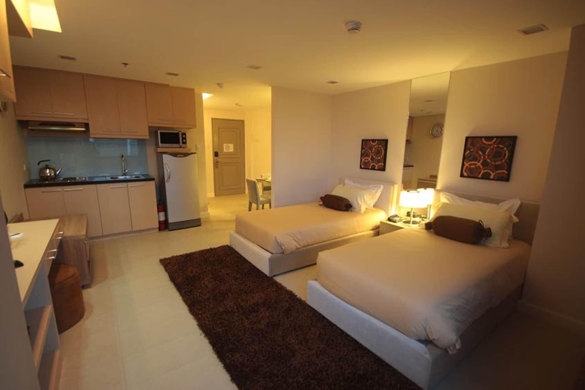 Aparthotel Bsa Twin Towers Mandaluyong Exteriér fotografie