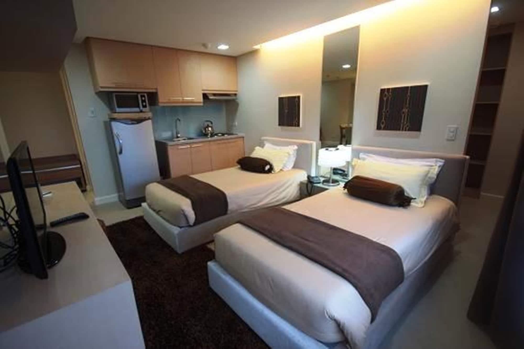 Aparthotel Bsa Twin Towers Mandaluyong Exteriér fotografie