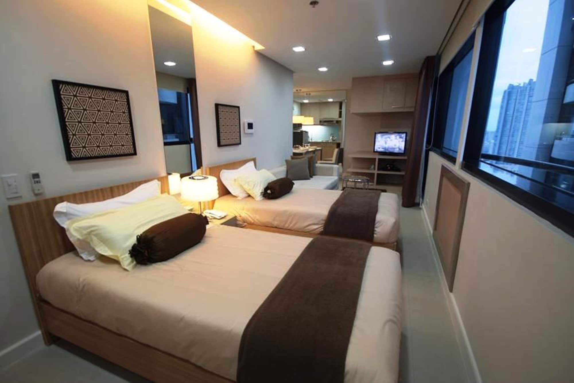 Aparthotel Bsa Twin Towers Mandaluyong Exteriér fotografie