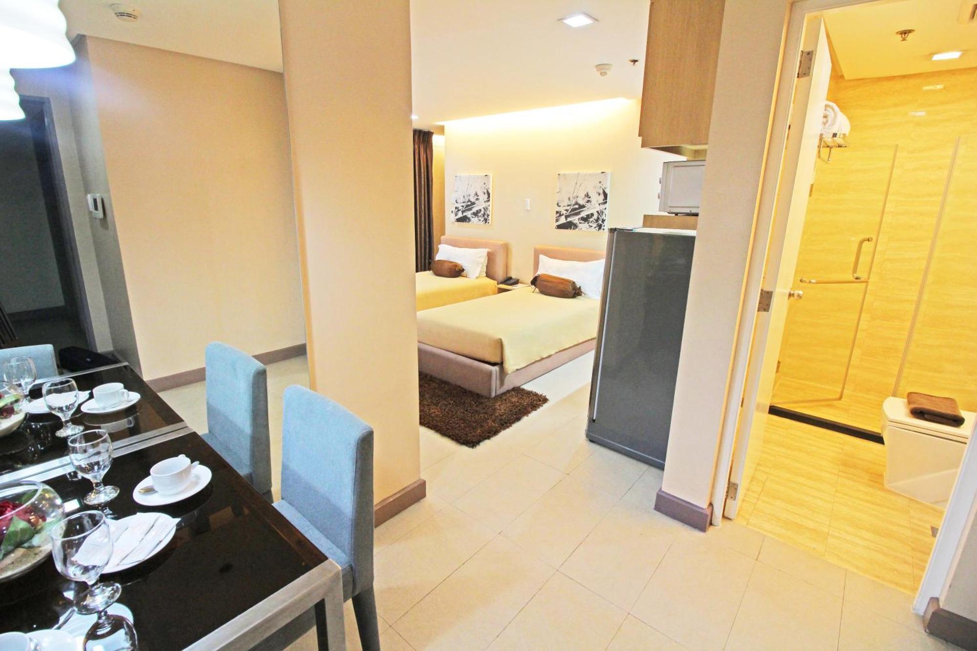 Aparthotel Bsa Twin Towers Mandaluyong Exteriér fotografie